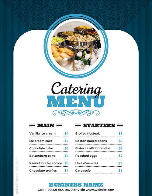 Catering-Banquet-Menu