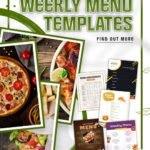 Free Printable Weekly Menu Templates for MS Word