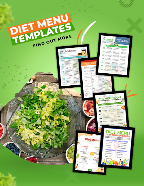 Free 10+ Diet/Meal Planner Menu Templates